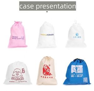 12 Colors Available PP Laminated Non Woven Drawstring Bag Custom Logo Printed Eco-Friendly Reusable <b>Lady</b> Fashion National Dress - Product Image 4