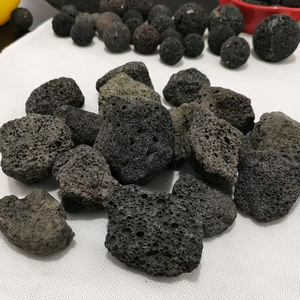 Piedra de <span class=keywords><strong>lava</strong></span> roja porosa de roca volcánica de basalto para filtro de agua, tratamiento de aguas residuales, mineral no metálico, nido de abeja Natural poroso - Product Image 6