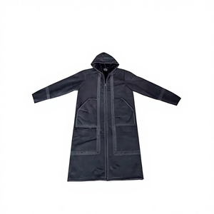 Túnica de Invierno de Lujo con Capucha, Estilo Islámico Saudí, Forro de Piel Sintética, Capa Gruesa y Cálida, Sudadera con Capucha de Gamuza, Ropa Tradicional Musulmana - Product Image 2