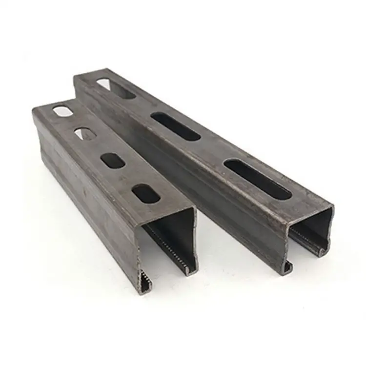 ASTM A36 soğuk şekillendirilmiş bölüm çelik yapısal C şekil profil kanalı çelik kiriş oluklu C U Z kiriş C çelik aşık