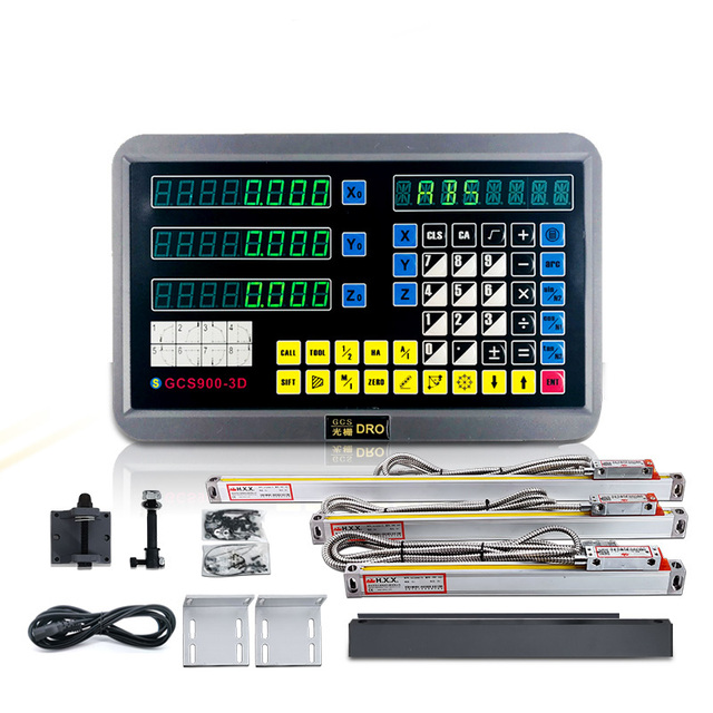 Supplier Measuring Instruments Lathe Dro 3 Lathe Digital Readout Meter System with Precision Linear Scale