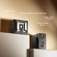 Ulanzi LA10 Mini Flash Trigger C059 Disparador de Flash Compacto Universal Transceptor Hot Shoe