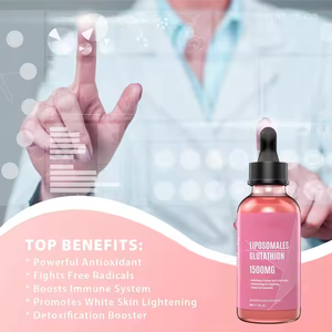 OEM l-glutatyon antioksidan <span class=keywords><strong>Amino</strong></span> asitler detoks bağışıklık sağlık C vitamini lipozomal l-glutatyon sıvı damlaları düşer - Product Image 2