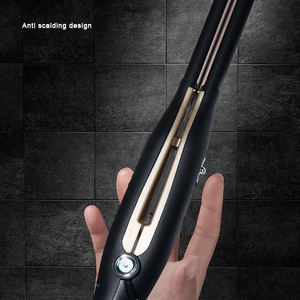 Petite attelle multifonctionnelle pour hommes et femmes, bâton de <span class=keywords><strong>cheveux</strong></span> bouclés et <span class=keywords><strong>ondulés</strong></span>, <span class=keywords><strong>fer</strong></span> plat <span class=keywords><strong>à</strong></span> <span class=keywords><strong>lisser</strong></span> <span class=keywords><strong>à</strong></span> régulation de température en céramique 3D - Product Image 5