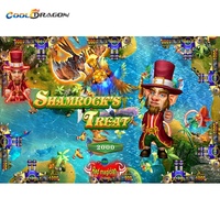 Cooldragon Lucky Shamrock Bird 3 Logiciel de jeu de pêche, Machines de jeu de pêche de table avec tir sur oiseaux, Jeux de pêche Ocean King 3 12V/10A