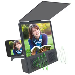 8.5 Inch Scherm Vergrootglas 3D Smart Mobiele Telefoon Films Versterker Met Speaker