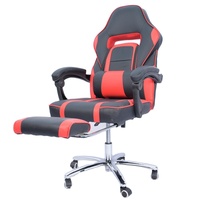 Échantillon gratuit Logo de jeu de bureau personnalisé Led sans roues Pièces Massage de joueur Fauteuil de jeu le moins cher