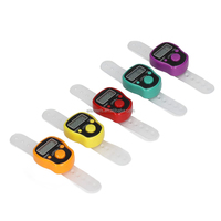 Nouveau produit petite mousseline 100 rangée Lcd électronique clic numérique manuel main bague Tally Tasbeeh compteur avec son