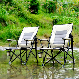 <span class=keywords><strong>Silla</strong></span> de boceto plegable portátil para exteriores para <span class=keywords><strong>playa</strong></span>, sillón <span class=keywords><strong>reclinable</strong></span> para acampar, pesca, barbacoa, ocio todoterreno, muebles generales para exteriores - Product Image 5