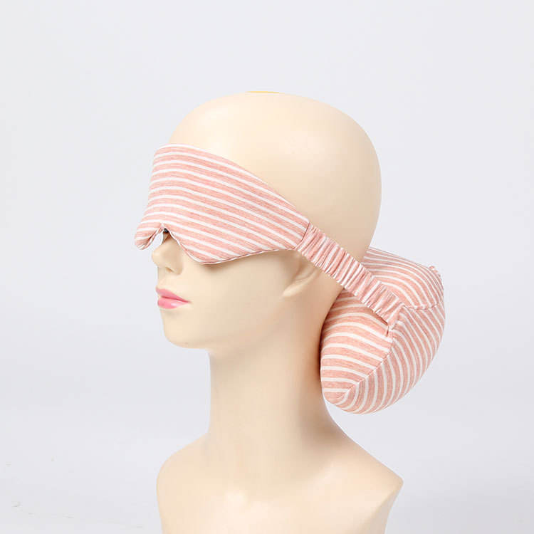 เมมโมรี่โฟมลายทางสีชมพู