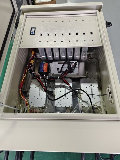 High Power Ultra Wide Q/Vband 47-51.5GHz 80W RF Solid State Power Amplifier (SSPA) Series Prison Module With Protection Circuits