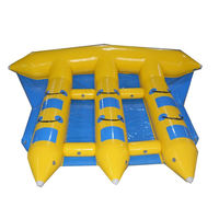 Bateau banane gonflable en PVC pour adultes, type Flying Fish, pour le plaisir aquatique, idéal pour la location estivale