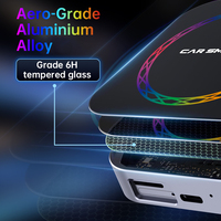 Fuallwin Android 4+64G Car Play Ai Box Adaptador Inalámbrico Carplay con Reproducción de Video YouTube Netflix TikTok Compatible con iPhone con Cable