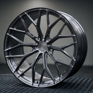 SY-3062 1-delige op maat gesmede velgen spaken zwarte kleur 18 19 20 21 22 24 inch gesmede wielen velgen voor 730i 740i 750i 745e - Product Image 4