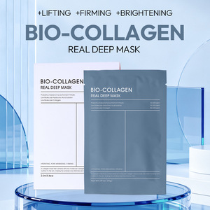 Masque facial anti-rides Bio-Collagène Real Deep Mask 4 feuilles à la céramide - Product Image 4