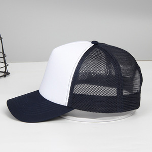 Custom Hats Manufacturer Mens Foam Mesh Back Trucker Baseball for Men - Product Image 5