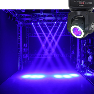 Cabeza Móvil LED de 60W, Mini Spot Spikie, Luces <span class=keywords><strong>DJ</strong></span> Profesionales, IP65 Resistente al Agua, Luz de Escenario con Cabeza Móvil, Control DMX para Fiestas y Eventos - Product Image 2