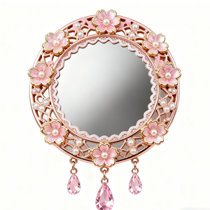 Unbreakable Travel <strong>Mirror</strong> Ultra Portable pink <strong>Dog</strong> Shiny Pocket <strong>Mirror</strong> Wholesale Mini Folding Rosegolden Cosmetic <strong>Mirror</strong> - Product Image 6