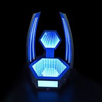 Offre Spéciale OEM & ODM Rechargeable En Métal Abyss Light Base Casier À Vin Présentoir VIP Bouteille Service Présentateur Glorifier