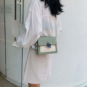 Sac à main pour femme de haute qualité, tendance, couleur unie, en cuir PU, sac à bandoulière, sac à main pour femme - Product Image 1