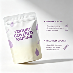 Custom Printed Stand Up Pouch Resealable Zipper Plastic Packaging <b>Bag</b> With Window for Food - Product Image 3