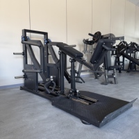 Máquina de remo Iso-Lateral con carga de placas para entrenamiento de espalda, equipo comercial para fortalecimiento de la espalda