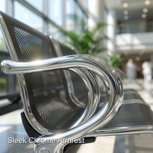 Aucun autre siège d'attente rembourré Keling Medical ne surpasse la qualité des chaises d'attente pour les services d'urgence hospitaliers. - Product Image 4