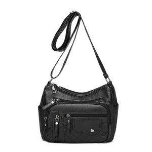 2024 nuevos bolsos de cuero suave para mujer, monederos y bolsos de mano de alta calidad, bolso de hombro cruzado de diseñador famoso para mujer, bolso principal - Product Image 4