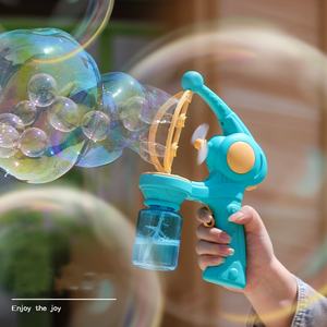 电动全自动气泡肥皂水玩具风扇儿童鼓风机气泡枪机 - Product Image 2