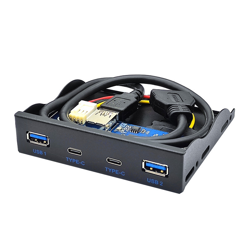 Computer Accessories 4 <strong>USB</strong> Ports PC <strong>Case</strong> <strong>Front</strong> <strong>Panel</strong> <strong>USB</strong> Socket USB3.0 <strong>USB</strong> C 3.1 Extension Cord