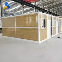 Cabine de Garde Intégrée Moderne et Respirante au Design Personnalisé, Chalet Préfabriqué Conteneur Modulaire, Mini-Conteneur