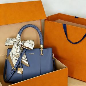 Sac à main de luxe pour femme en cuir véritable à trois sangles, sac bandoulière, sac à main de créateur tendance - Product Image 1