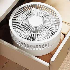 Ventilador USB plegable con espejo, ventilador portátil multifuncional, mini ventilador para el hogar, oficina, dormitorio - Product Image 5