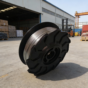 高品質Q195亜鉛メッキループタイワイヤー、電気亜鉛メッキ鉄筋タイワイヤー、最大結束工具用鉄線コイル、鉄筋結束工具 - Product Image 5