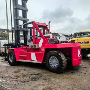 Montacargas Diésel Usado Kalmar de 30 y 42 Toneladas, de Bajo Precio, con Mástil Hidráulico Manual de 2 Etapas, Todoterreno, Marca Japonesa ISUZU - Product Image 4