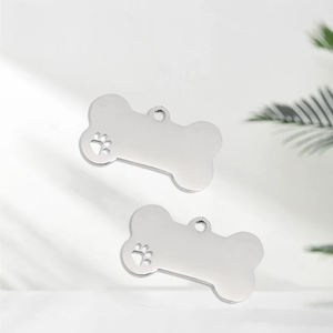 Su misura in acciaio inossidabile <span class=keywords><strong>Dog</strong></span> Tag inciso a Laser religioso intagliato osso tecnica di pressofusione disponibile lega ottone alluminio - Product Image 2