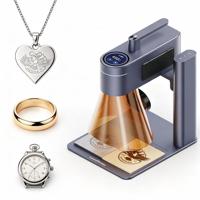 Machine de gravure laser double LaserPecker LP4 avec laser infrarouge pour métal, bijoux, verre, artisanat et bricolage