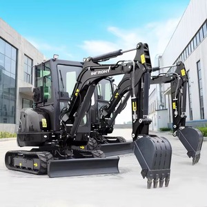 Mini-excavatrice Infront avec livraison gratuite, moteur CE EURO 5 EPA Kubota, excavatrice sur chenilles de 3,5 tonnes, mini-excavatrices agricoles de 1 tonne, <span class=keywords><strong>2</strong></span> tonnes, petites mini-excavatrices - Product Image 2