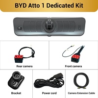 Caméra de tableau de bord pour rétroviseur BYD Atto 1 H10 Pro avec streaming, 2K, 9,2 pouces, double objectif avant et arrière, WiFi, certifiée CE FCC, d'origine usine