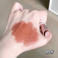 Rouge à lèvres mat doux Bily Bear BL016 Peach Mist Nude pour le maquillage quotidien