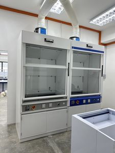 ระบบ VAV อัตโนมัติตู้ดูดควันเหล็กเฟอร์นิเจอร์ห้องปฏิบัติการสำหรับสารเคมีโรงพยาบาลร้านขายยาโรงเรียน - Product Image 6