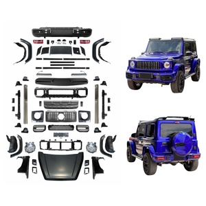 Kit carrosserie complet style G63 AMG pour Suzuki <span class=keywords><strong>Jimny</strong></span> 3 portes 5 portes JB74 JB64 2019-2025, kit de conversion, pare-chocs avant, pare-chocs arrière, capot - Product Image 2
