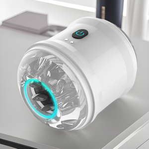 Kız arkadaşı fincan yetişkin seks oyuncakları 10 frekans titreşim çift titreşim Penis eğitim manyetik emme şarj Masturbator - Product Image 2