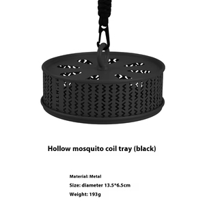 Portable Durable Métal Brûleur D'encens Rack Creux Moustique Bobine Titulaire Cas pour <span class=keywords><strong>Camping</strong></span> <span class=keywords><strong>Pas</strong></span> <span class=keywords><strong>Cher</strong></span> Prix - Product Image 6