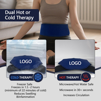 Emballage de thérapie par le chaud et le froid réutilisable en usine OEM/ODM coussin de gel flexible compresse froide sac chauffant sac de glace pour le soulagement des douleurs de la taille et du dos