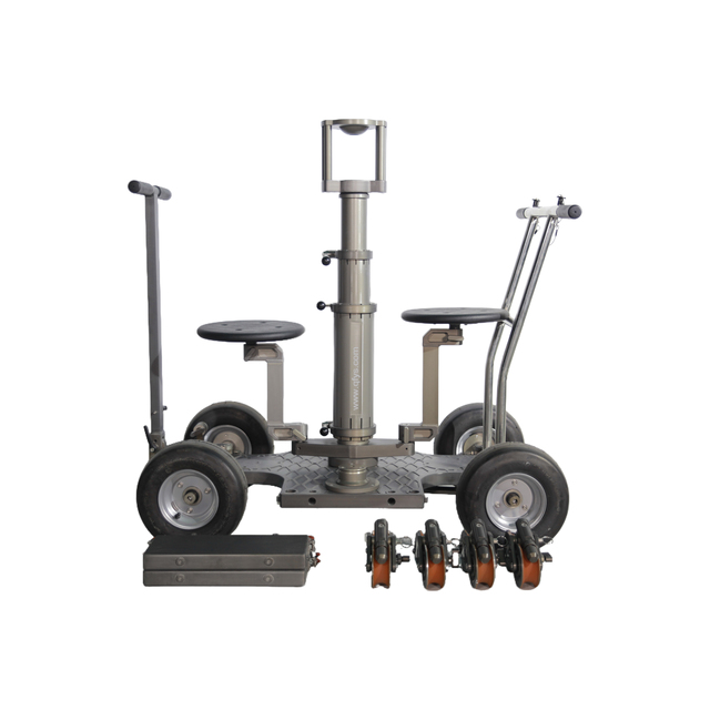 Aluminum Push the Mobile Filming Track Film Camera Crane Dolly for Film&TV Equipment