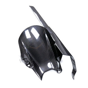 Garde-boue arrière en fibre de carbone sèche 3K ZHONGHONG pour Yamaha MT09 2024-2026, remplacement direct du garde-boue d'origine, garantie 180 jours - Product Image 4