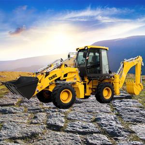 CN35-40 4WD Baggerlader-Traktor, Dieselmotor mit Frontlader-Schaufel und Heckbagger - Product Image 4