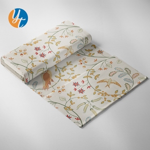 自由塔娜草坪伦敦花卉面料印花批发100% 棉福伊尔数码印花面料低最小起订量定制订单 - Product Image 3