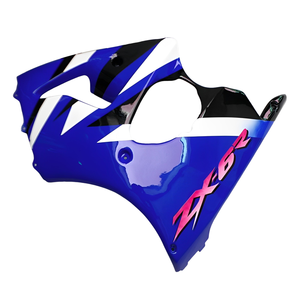 Kits de carrocería ABS para carenados de motocicleta <span class=keywords><strong>Kawasaki</strong></span> <span class=keywords><strong>Ninja</strong></span> azul negro <span class=keywords><strong>Zx6r</strong></span> <span class=keywords><strong>1998</strong></span> - 1999 - Product Image 4